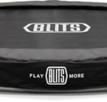 BLITS Urban Sports Inground Trampoline, 305 cm, Zwart, Geschikt voor Kinderen en Volwassenen, Veilig Ingegraven Design