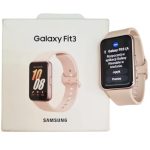 Samsung Galaxy Fit3 (Rozegoud), 40 mm AMOLED-scherm met aluminium behuizing, volledige monitoring van fitness en gezondheid, batterij tot 13 dagen met snelladen, 5 ATM en beschermingsgraad