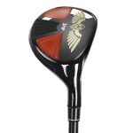 Bybomya G-serie hybride golfclubs voor heren, 3,4,5 PW hybride utility-golfclubs met grafiet assen en hoofddeksel, rechtshandige golfhybride golfclub voor heren, regular flex, single
