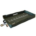 Traxis Cradle Onthaakmat 100x60cm - Duurzaam en Compact - Opvouwbaar, Met Opstaande Randen voor Veilige Vangst - Ideaal voor Struinend Vissen - Rubber Gaas voor Snelle Waterafvoer
