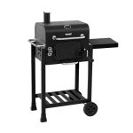 TAINO HERO Smoker kleine BBG grillwagen, houtskoolgrill, staande grill, rookoven, grillrooster
