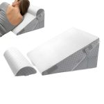Beste bedbodem bij rugklachten Bed Wigvorm voor Verstelbare Hoogte voor Hoofd | Biedt verlichting voor rugklachten Geschikt Voor Gebruik In Bed, Tijdens De Zwangerschap, Voor Ouderen, Bij Lezen