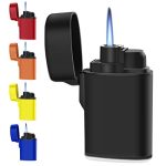 Navpeak Mini Torch Lighter Windproof Jet Flame Outdoor, Fireworks, Camping, Fireplaces, Gas Stoves, Ovens, BBQ & Survival Gear 5 Pack (Butane Not Included)