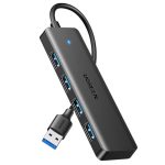 UGREEN USB Hub 3.0 USB Splitter 5Gbps USB Distributeur voor MacBook, Mac Mini, iMac, Surface Pro, XPS, ThinkPad, flashdrives, mobiele harde schijf, desktop-pc en meer (15 cm)