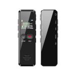 Liebssen Digital Voice Recorder with Playback, Enhanced Audio Dictaphone with One Touch, 8G 1536Kbps HD Recording Noise Reduction USB Charge MP3 Player Recorder for Lecture Interview Meeting