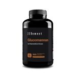 Glucomannan 4200 mg per Dagdosering met Vitamine B3 en Chroom – Konjacwortelvezel – Voor Gewichtsbeheersing – 180 Vegan Capsules – Zenement