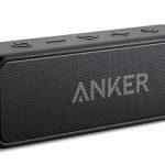 Anker SoundCore 2 Bluetooth-luidspreker, fantastisch geluid, enorme bas met dubbele basdrivers, 24-uurs accu, verbeterde IPX7 waterbescherming, draadloze luidspreker voor iPhone, Samsung (zwart)