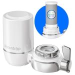 Waterdrop WD-FC-01 Kraanwaterfilter, Kraanfilter met Ultra Adsorberend Materiaal, Vermindert Chloor, Lood, Fluoride en Meer - Past op Standaard Kraan (1 Filter Inbegrepen)