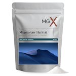 MGX Magnesium Glycinate Poeder 400g | Neutrale Citrussmaak | Magnesium Bisglycinaat Chelaat Gemaakt in Duitsland | Zachte en Aangename Smaak | 4 Maanden Voorraad