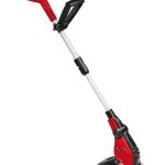 Einhell Elektrische Grastrimmer GC-ET 4530 Set (450 W, 30 cm maaibreedte, dubbele lijnspoel, motorkop verstelbaar, volautomatische draadtoevoer, bloem-/plantenbeschermer, incl. 3x draadspoelen), meerkleurig