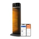 Beste elektrische verwarming Philips Ventilatorkachel 5000, 2000W, tot 50% energiebesparing | 60 graden oscillatie - Connected, 5 veiligheidsvoorzieningen, 4 standen, stil, zwart & donkergrijs (CX5120/11)
