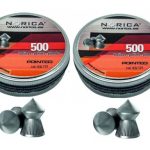 Beste luchtbuks Norica Pointed Ballen, Kaliber 4.5/177, 2 x 500 Stuk, 1000 Stuk