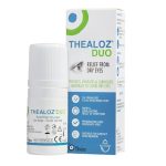 Thealoz Duo Oogdruppels 10 ml | Langdurige Verlichting voor Droge, Vermoeide Ogen | Conserveermiddelvrij | Fosfaatvrij | Geschikt voor Contactlenzen (300 Druppels)