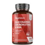 Beste glucosamine Glucosamine, Chondroïtine en MSM capsules - 1560 mg - Met vitamine C, kurkuma en hyaluronzuur - 180 capsules voor 3 tot 6 maanden voorraad - Glucosamine Complex - Gemaakt in de EU - Van WeightWorld