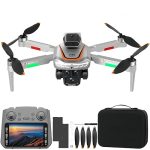 Drone met camera 1080P HD, voor kinderen, wifi FPV drone voor beginners, RC quadcopter met 2 batterijen, zwaartekrachtsensor, 3D-flipmodus, start/landing met één knop, hoogtehoudenmodus,headless modus