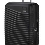 Samsonite Intuo - Spinner M, Uitbreidbare Koffer, 69 cm, 79/87 L, Zwart (Black)