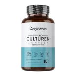 Probiotica capsules - 60 Miljard KVE (CFU) - 20 Verschillende Bacteriestammen - Verrijkt met Prebiotica: Biologische Inuline en FOS - 2 Maanden Voorraad - Gemaakt in de EU - Vegan - Van WeightWorld