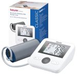 Beste bloeddrukmeter Beurer BM 27 bovenarm bloeddrukmeter met manchetpositiecontrole, manchet voor 22-42 cm, risico-indicator, aritmie-detectie, gegevensoverdracht naar Apple Health en co.