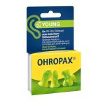 Beste geluid oordopjes OHROPAX Young Oordopjes, voor oren met kleinere gehoorgangen, in-ear oordopjes van zacht schuim, geluidsisolatiewaarde SNR 35 dB, ideaal voor rust, concentratie en vrije tijd, 8 stuks