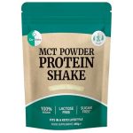 Go-Keto MCT Vegan Protein Shake Vanille, 400g poeder | met MCT uit kokosolie voor je keto-dieet | veganistisch eiwit uit erwteneiwit & rijsteiwit, geoptimaliseerd aminozuurprofiel | lactosevrij