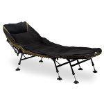 CampFeuer karperbed XXL, 210 x 85 x 45-60 cm, in hoogte verstelbaar en stabiel karperbed met 8 poten, inklapbaar veldbed, campingbed, karperbed, veldbed, comfortabel