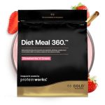 Protein Works | Dieet Maaltijdvervanging Shake | Strawberries 'n' Cream | Voedingsstofdichte Complete Maaltijd | Immuniteit Bevorderende Vitaminen, Betaalbaar | Gezond En Snel | 1kg
