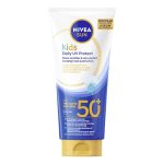 NIVEA Sun Kids Daily UV Protect Zonnebrand SPF50+ - Zonnebrandcrème - Parfumvrij & niet Plakkerig - met Vitamine C&E - 100ml