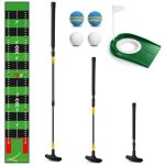 Wiseten Verstelbare Golf Putter Set Geschikt voor Links en Rechts Gebruik