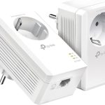 TP-Link 7 series no wifi powerline EU, EU socket|2 Gigabit Ports