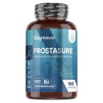 ProstaSure Prostaat capsules - 660 mg - Met zaagpalm (saw palmetto), brandnetel en pompoenzaad - 180 vegetarische capsules voor 6 maanden voorraad - Gemaakt in de Europese Unie - WeightWorld