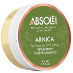 Absolei Arnica Zalf, Natuurlijke Zalf voor Spieren, Blauwe Plekken en Zwellingen, 40 ml