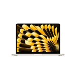 Apple 13 inch MacBook Air M5-chip met 10‑Core CPU en 10‑Core GPU: Gemaakt voor AI, 13,6 inch Liquid Retina-display, 24 GB centraal geheugen, 1 TB SSD, 12MP Center Stage-camera, Touch ID; Sterrenlicht