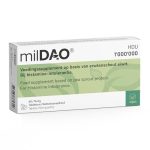 milDAO® – 60 vegan tabletten | DAO-enzym supplement bij histamine-intolerantie | Hoge kwaliteit, Halal-gecertificeerd | 1.000.000 HDU per tablet | Foliezak voor maximale stabiliteit