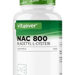 vit4ever NAC - N-Acetyl L-Cysteïne 240 Capsules met elk 800 mg - 8 Maanden Voorraad - Natuurlijke Vorm - Vegan - Hooggedoseerd - Premium Kwaliteit