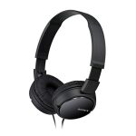 Sony MDR-ZX110 Opvouwbare Koptelefoon, met Uitstekend Geluid met 30 mm Driver, Zwart