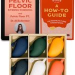 Pixie Inner Core Wellness & krachttraining, Core Strength Set voor vrouwen, set van 6, met gemakkelijk te begrijpen handleiding en oefeningen voor beginners en gevorderden
