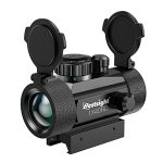 Paike 1X40 Red Dot Sight Rood Groen Dot Verlicht, 11mm/20mm Rail, Protector Covers richtkijkers