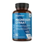 Magnesium Citraat capsules - 444 mg Elementair Magnesium - 1480 mg per portie - 240 capsules voor 4 maanden voorraad - Veganistisch en geproduceerd in de EU - Van WeightWorld