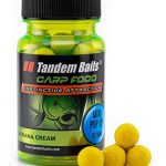 Tandem Baits Karper Voer Hengelvoer Pop Ups Boilies Zig Rig Chod Rig Haak aas Carp Food Perfection Mini Pop-Up 12 mm 30 g Bananencrème