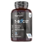 Natuurlijke Testosteron Booster - 8750+ mg - Met Maca, Fenegriek, D-asparaginezuur, Vitamine D3, Magnesium en Zink - 180 vegan tabletten voor 3 maanden voorraad - Van WeightWorld