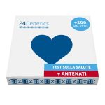 24Genetica DNA Test Gezondheid, Inclusief Gratis DNA Kit voor Voorouders, Ontdek uw Aanleg voor Bepaalde Ziekten, Neem Beslissingen over uw Welzijn, DNA Test Vanuit Huis