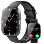 Smartwatch voor heren en dames, 1,95 inch smartwatch, oproepen beantwoorden en beantwoorden, 112 sportmodi, fitnesstracker met stappenteller, slaap-/hartslagmeter, IP68 smartwatch voor Android en iOS