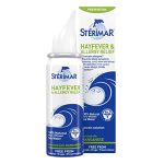 Sterimar Hooikoorts Allergie-verlichting, neusspray, met mangaan, isotoon, 100% natuurlijk zeewater, vrij van steroïden, medicijnen en conserveringsmiddelen, voor volwassenen en kinderen 3+, 50 ml