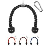 Beste triceps oefeningen Yes4All SX2G Triceps Rope, 27" - Zwart