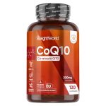 Co-Enzym Q10 capsules - 200 mg Q10 (ubiquinon) - 120 capsules voor 4 maanden voorraad - Natuurlijk gefermenteerd - Gemaakt in de Europese Unie - Vegan - Van WeightWorld