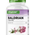 Valeriaan - 500 Tabletten - 1000 mg per Dagdosering (Valeriana Officinalis) - Echte Valeriaanwortel - Meer dan 8 Maanden Voorraad - Zonder Onnodige Toevoegingen, Hooggedoseerd, Vegan