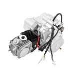 125cc 4-takt motor met elektrische start, eencilinder, halfautomatisch, 3+1 versnellingen (3 vooruit, 1 achteruit), luchtgekoeld, krachtige motorkit voor dirtbike, ATV, go-kart en pitbike