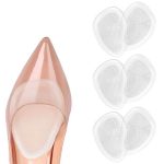 URAQT kussentjes voor hoge hakken, 3 paar middenvoetsbeentjes voor vrouwen, snelle pijnstilling met bal van voetkussens, gel-inlegzolen voor de voorvoet Voorkomen blaren en eelt