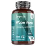 Water Away - Met paardenbloem, groene thee, appelazijn, jeneverbes, watermeloen en cranberry - 180 vegan capsules voor 3 maanden voorraad - Gemaakt in de EU - Van WeightWorld