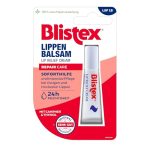 Blistex Lippenbalsem | Voor gebarsten en droge lippen | 6 ml, wit